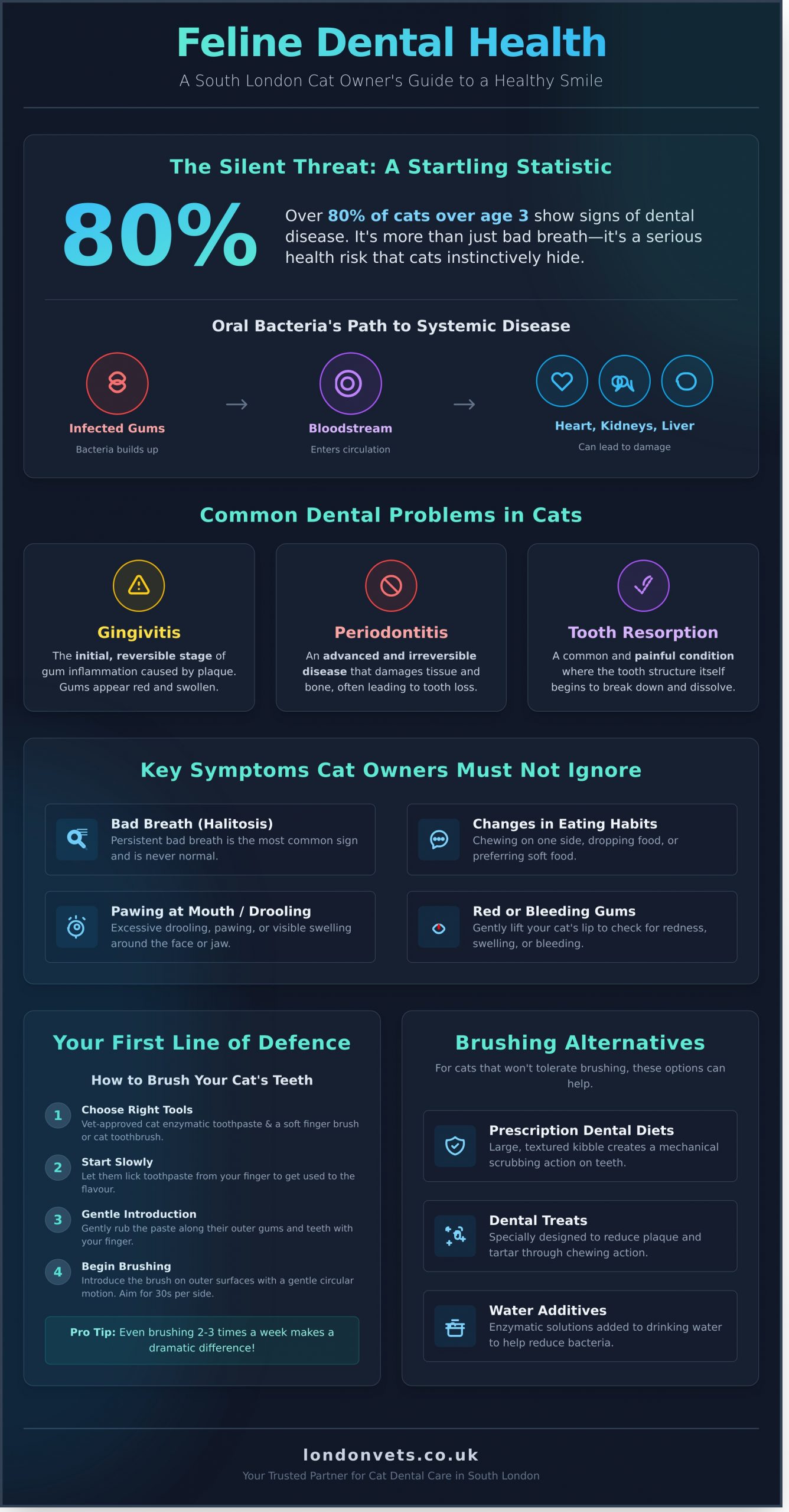 Cat Dental Care South London: A Vet’s Complete Guide for 2026 - Infographic