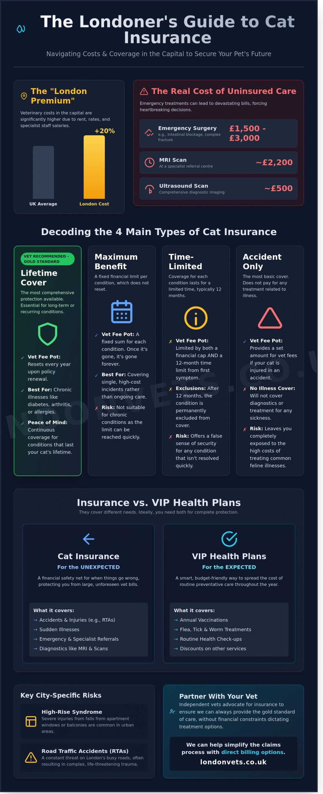 Cat Insurance in London: A Complete Guide for Pet Owners in 2026 - Infographic